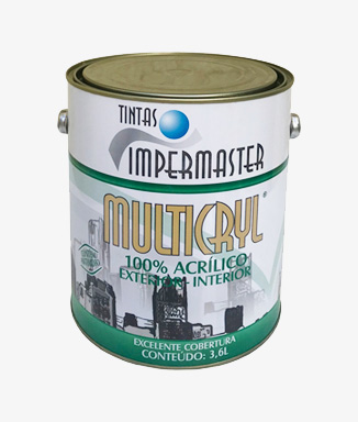 Multicryl Selador Acrílico + impermaster tintas